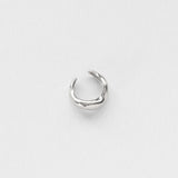 Vague cuff ασημί