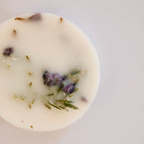 THE MUNIO Juniper & Limonium soy wax rounds