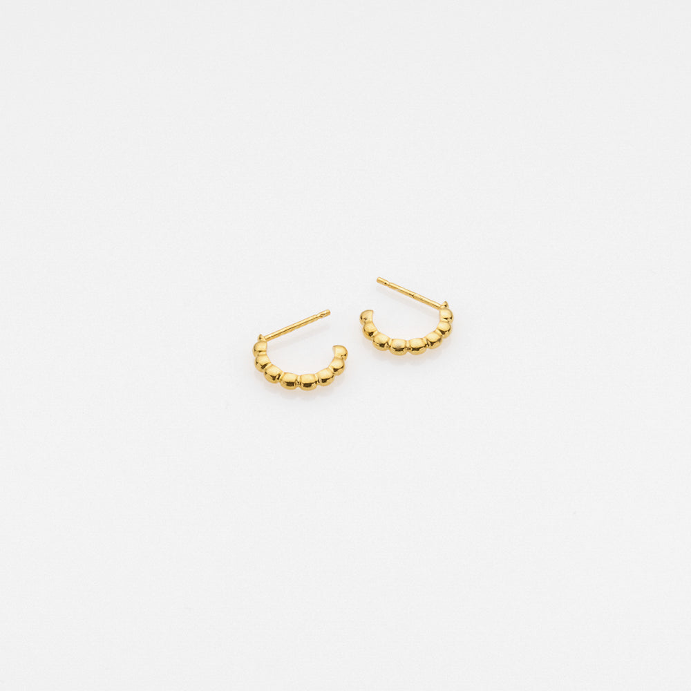 Tiny Treasures puff κρίκοι χρυσό