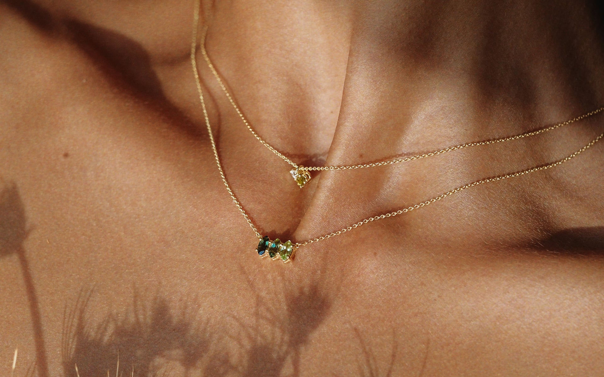 Fizzy necklaces