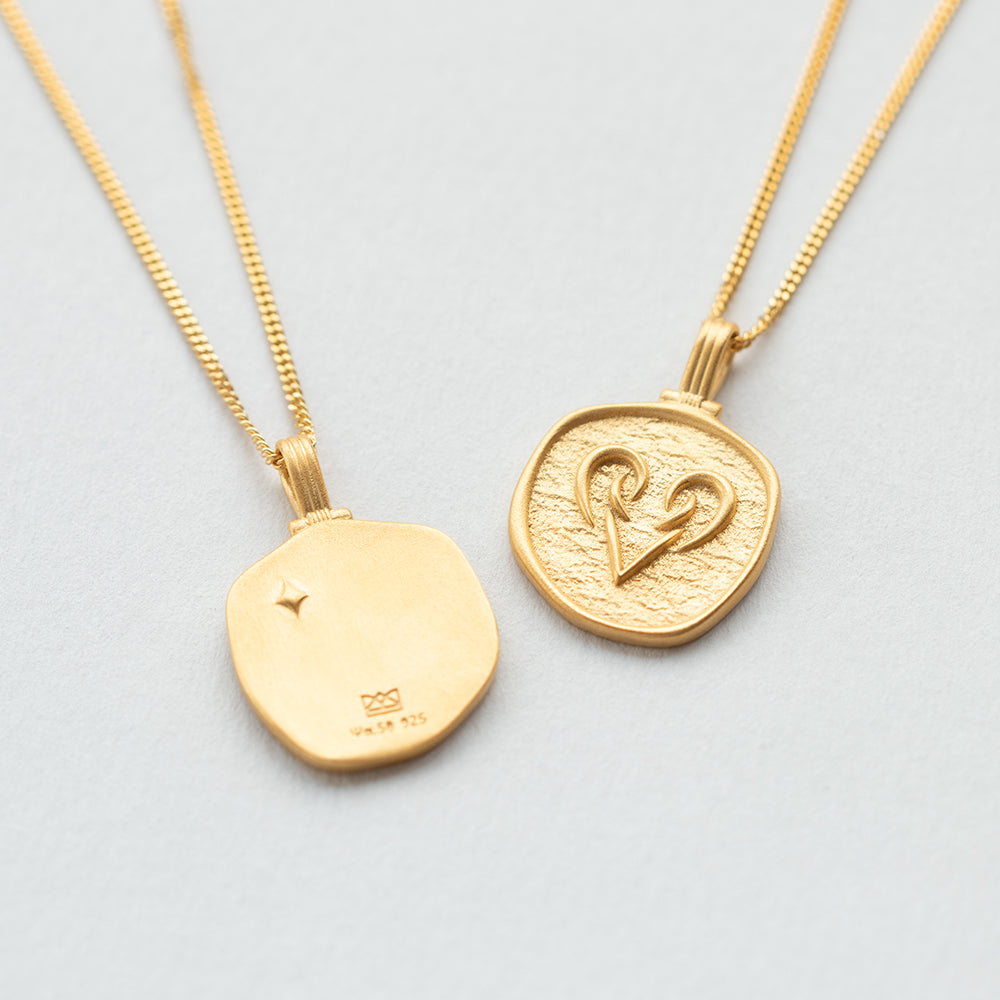 Celestial κολιέ χρυσό