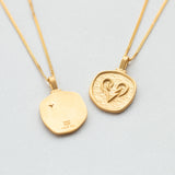 Celestial κολιέ χρυσό