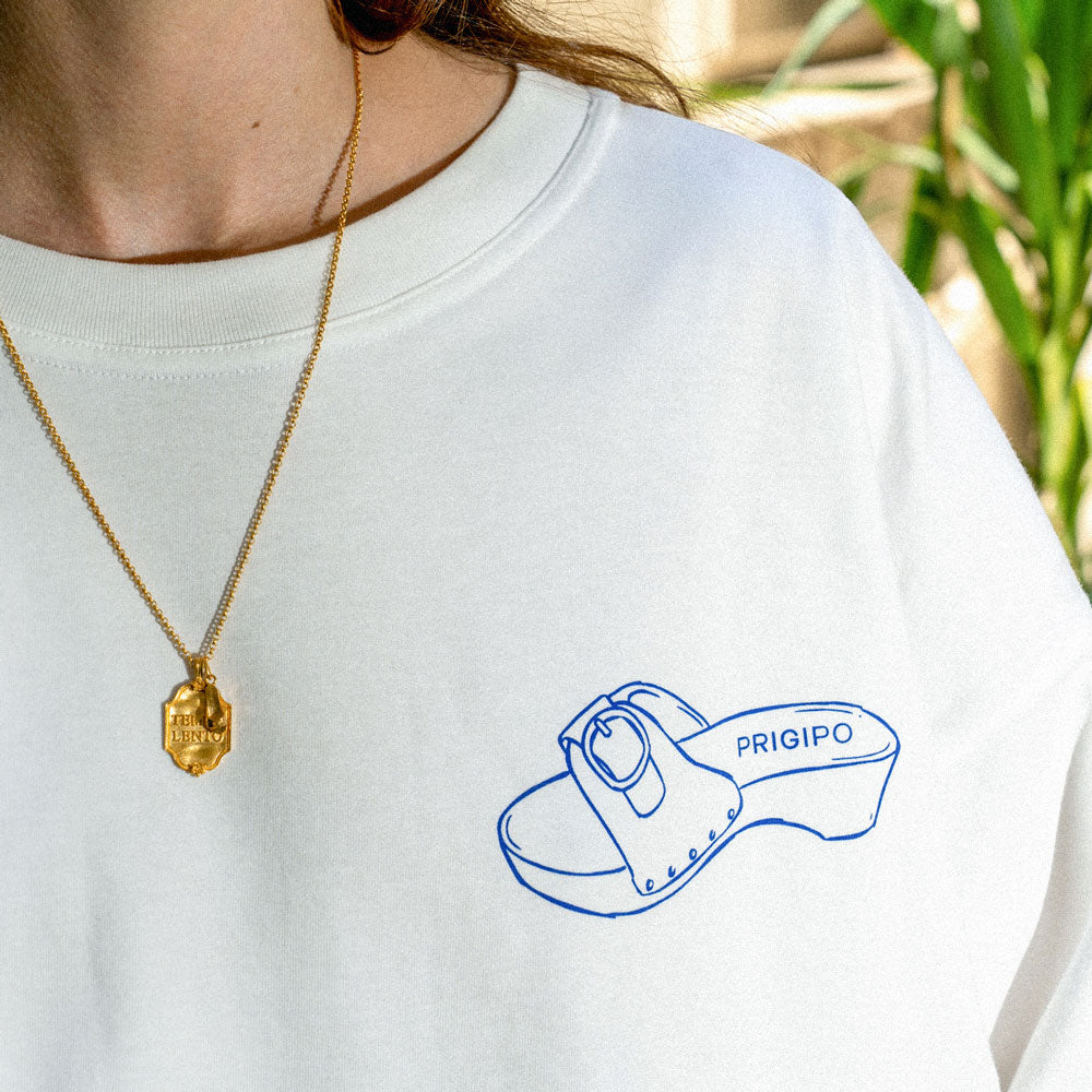 Tempo Lento t-shirt λευκό