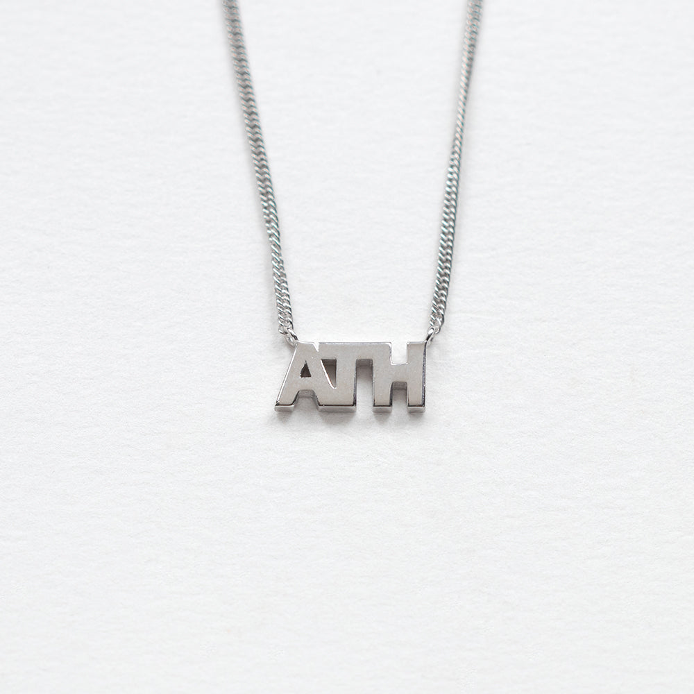 Αθήνα κέντρο ATH κολιέ ασημί