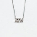 Αθήνα κέντρο ATH κολιέ ασημί