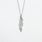 Αθήνα κέντρο παπαγαλάκι κολιέ ασημί