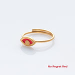 no regret red