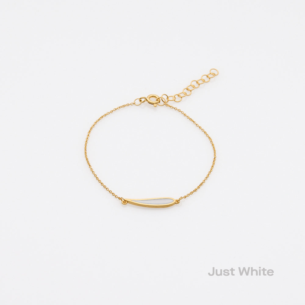 just white
