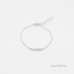 just white