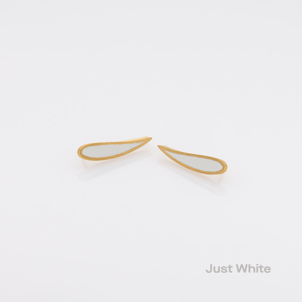 just white