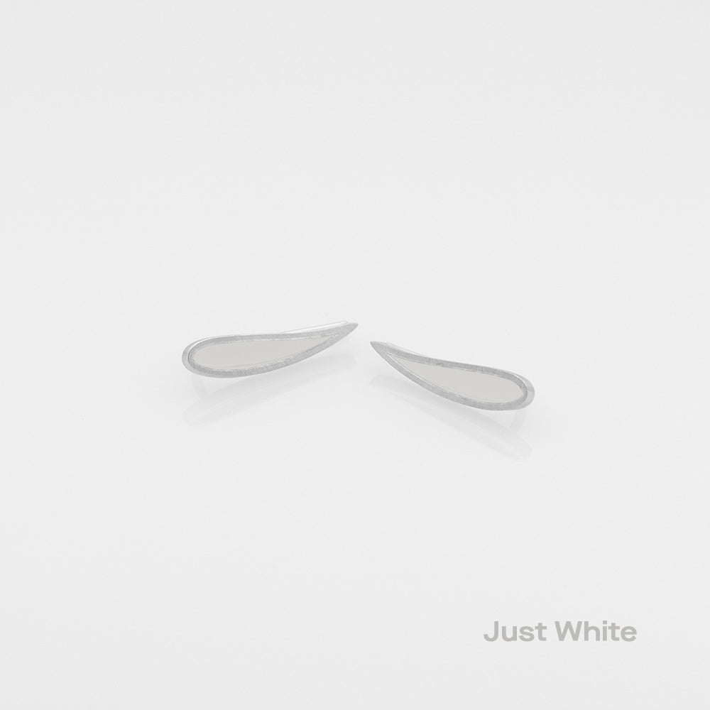 just white