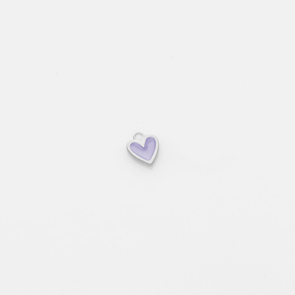 Heartlette στοιχείο για κρίκο ασημί Untamed Violet