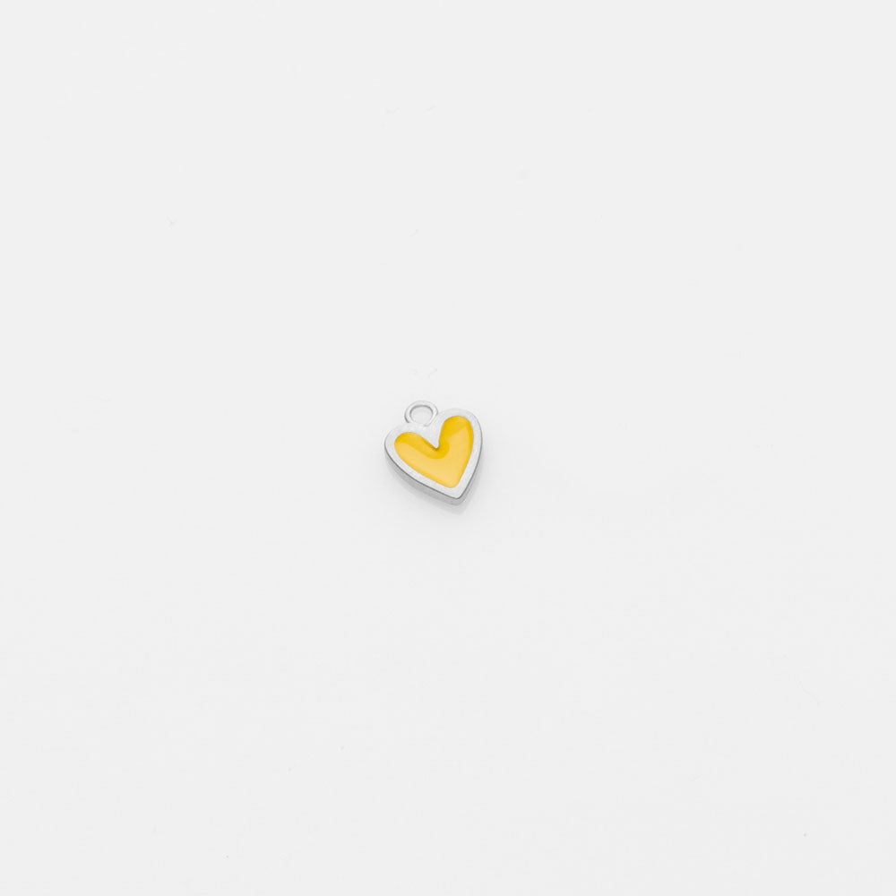 Heartlette στοιχείο για κρίκο ασημί Shamelessly Yellow