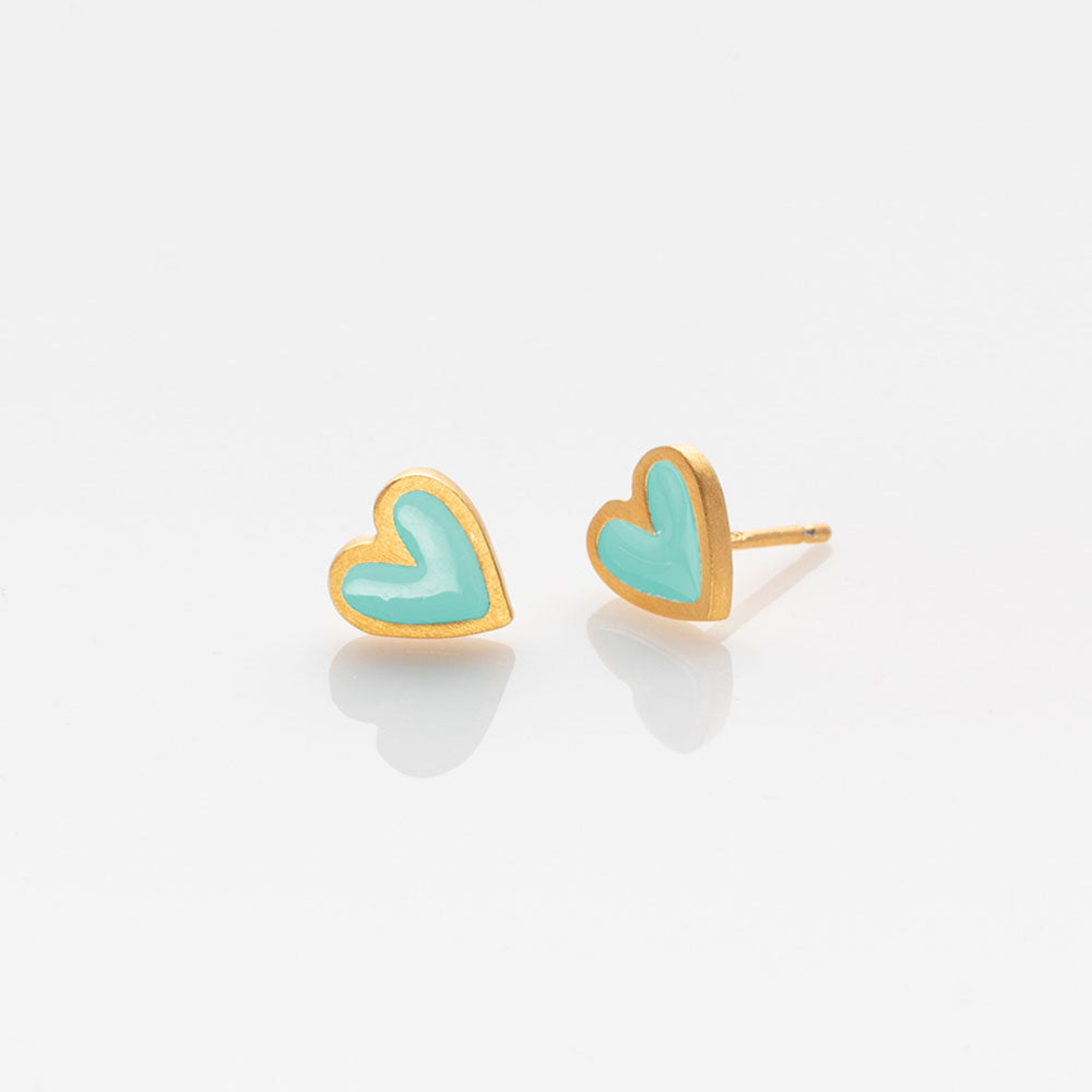 Heartlette earrings gold