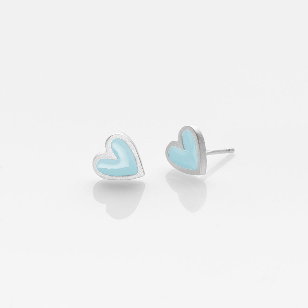 Heartlette earrings silver