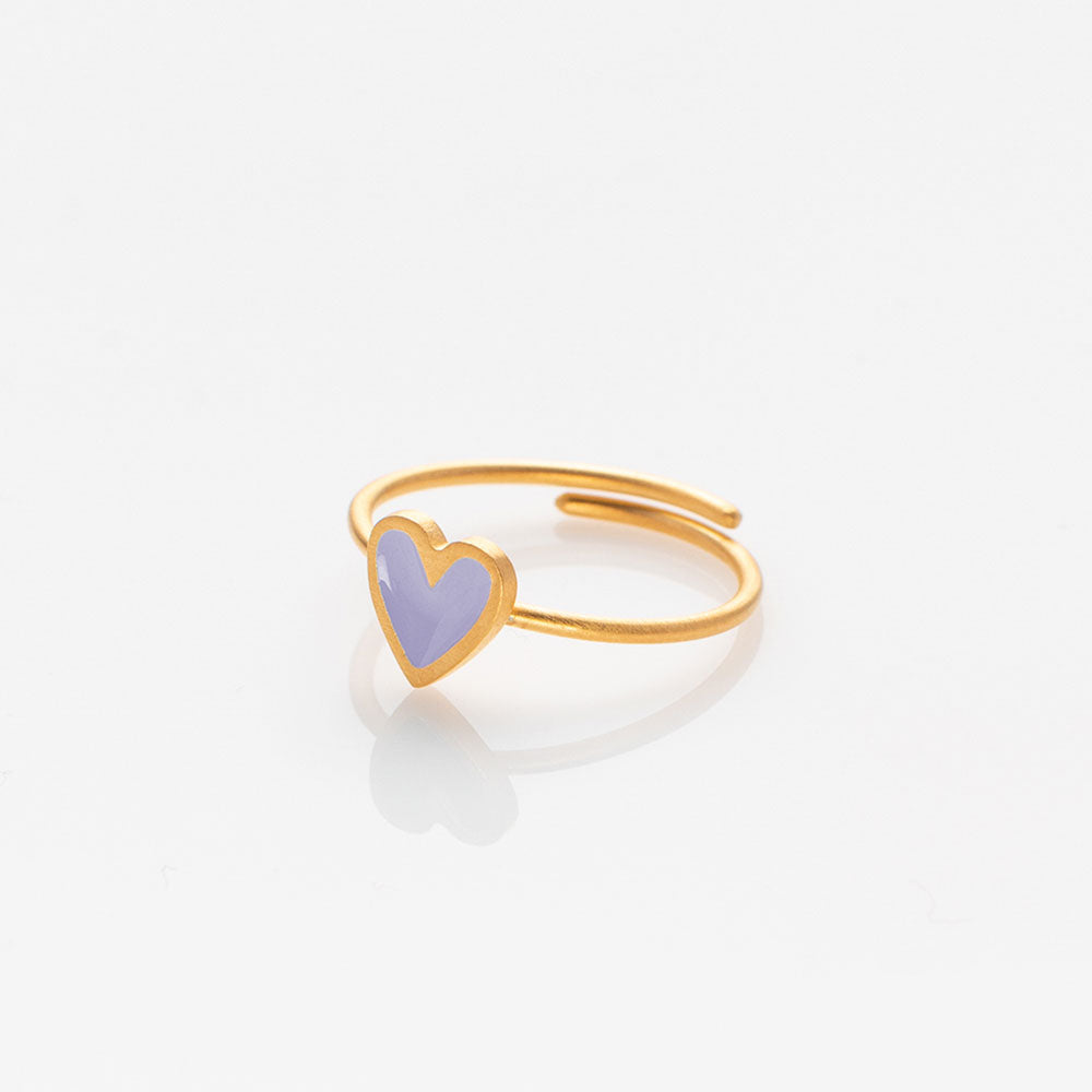 Heartlette δαχτυλίδι χρυσό Untamed Violet