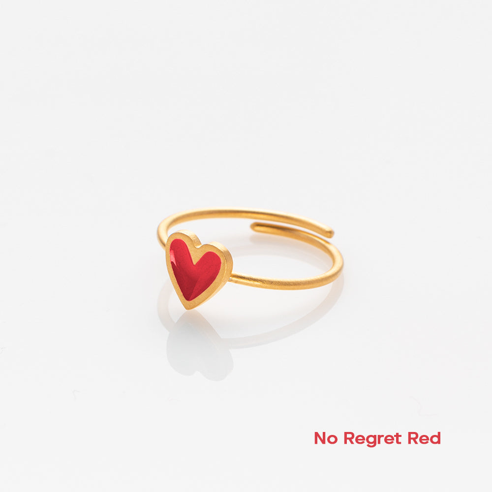 no regret red