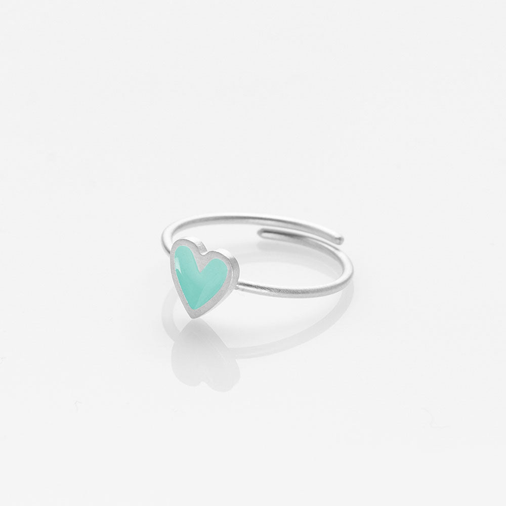 Heartlette ring silver