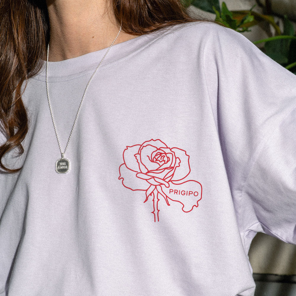 Ubi Amor t-shirt λιλά