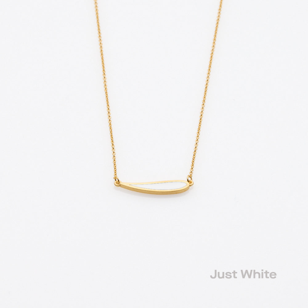 just white