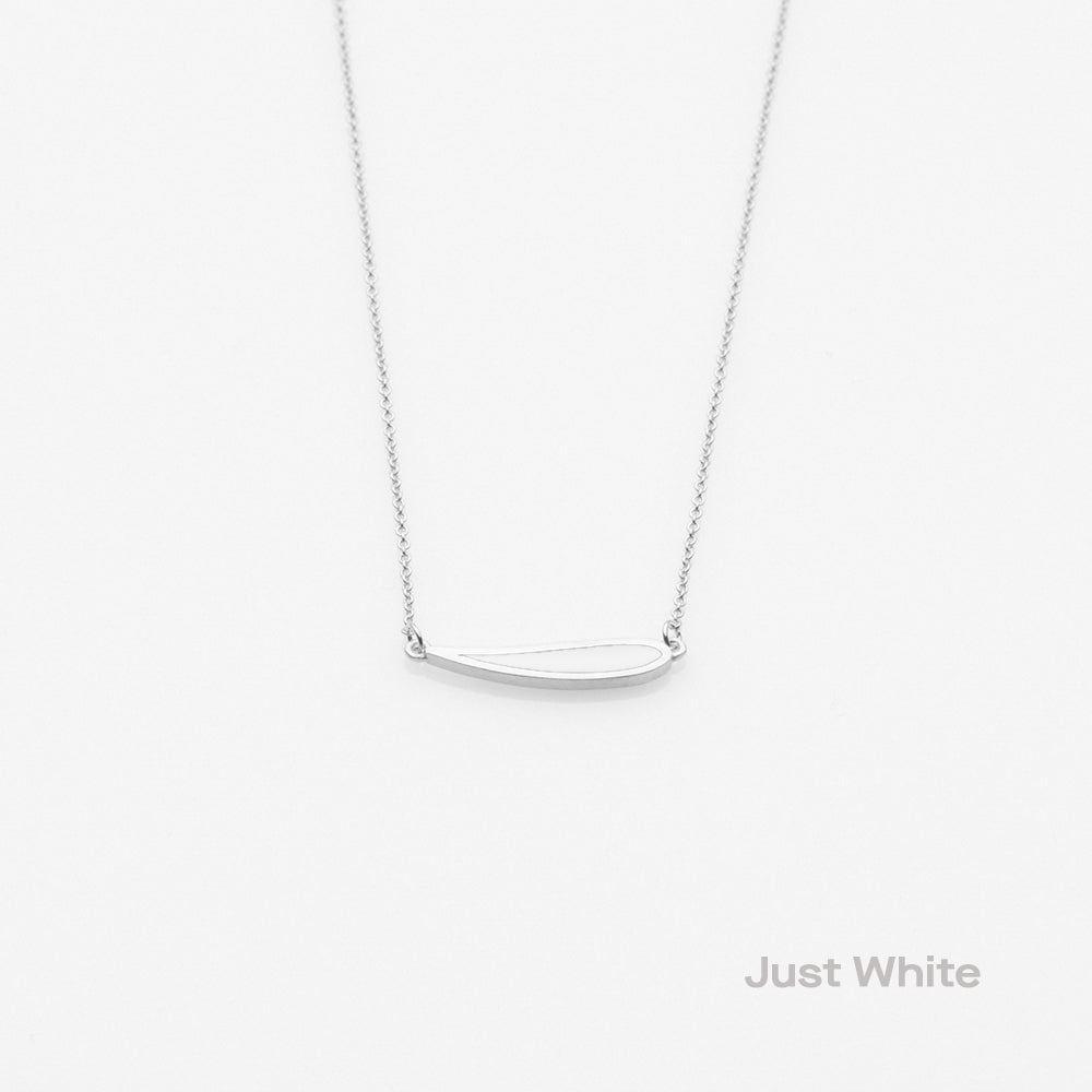 just white
