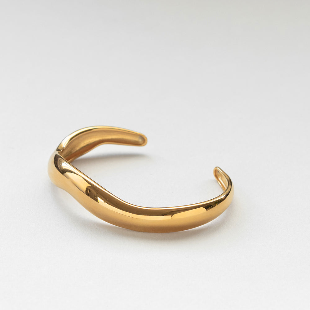 Vague βραχιόλι χρυσό