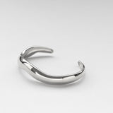 Vague βραχιόλι ασημί