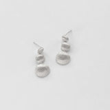 Coquilles jouet drop σκουλαρίκια ασημί