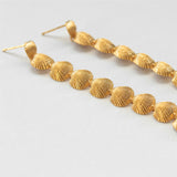 Coquilles liston σκουλαρίκια χρυσό