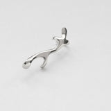 L'eau earpiece ασημί