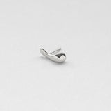 L'eau swell σκουλαρίκι ασημί