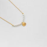 Coquilles jouet pearl κολιέ χρυσό