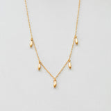 L'eau charm κολιέ χρυσό