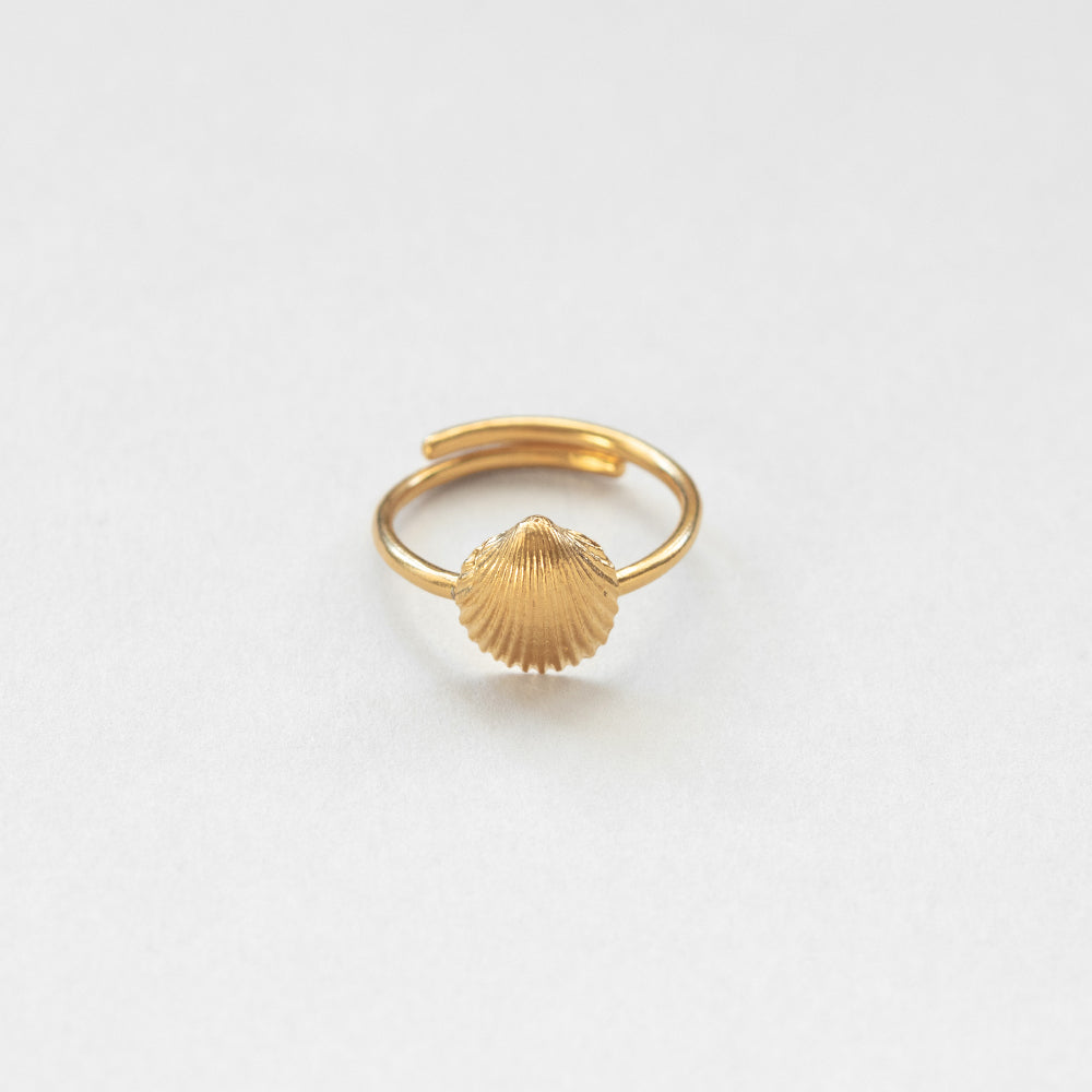 Coquilles jouet δαχτυλίδι χρυσό