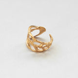 Coquilles slice δαχτυλίδι χρυσό