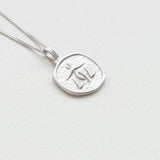 Celestial κολιέ ασημί