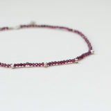 Terrestrial ruby κολιέ ασημί