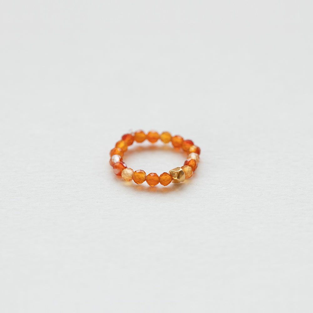 Terrestrial carnelian δαχτυλίδι χρυσό