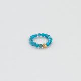 Terrestrial apatite δαχτυλίδι χρυσό