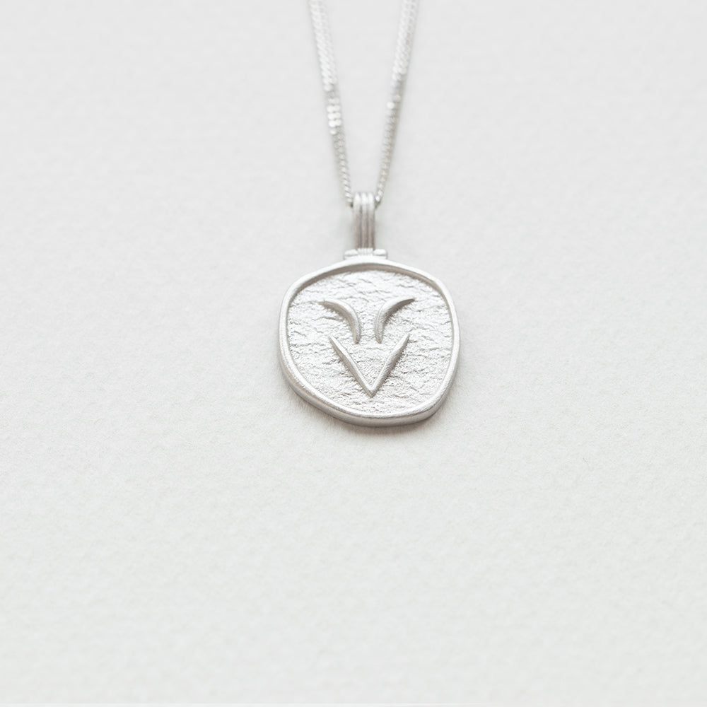 Celestial κολιέ ασημί