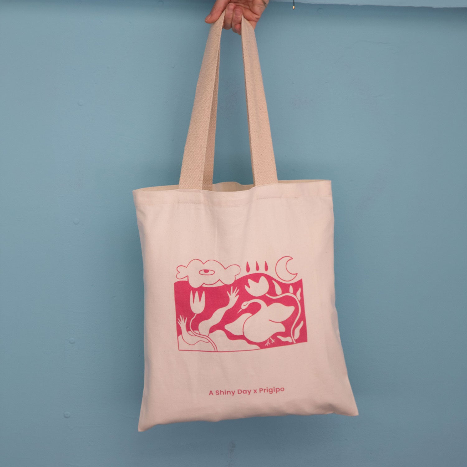 A Shiny Day x Prigipo tote bag