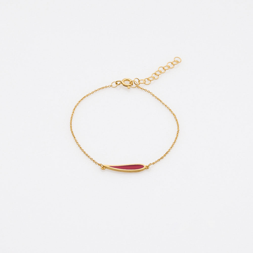 Palette Extended leaf βραχιόλι χρυσό Nana's Jam