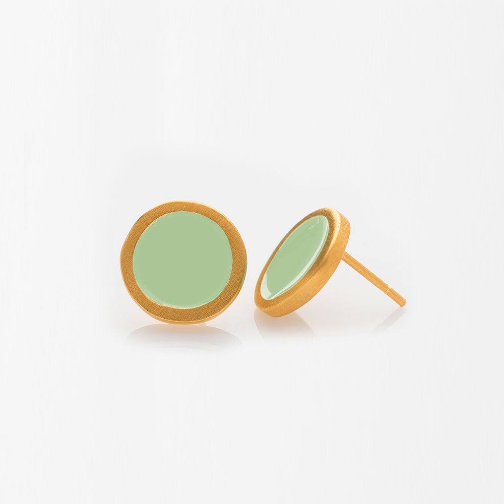 Palette S σκουλαρίκια χρυσό Matcha Latte