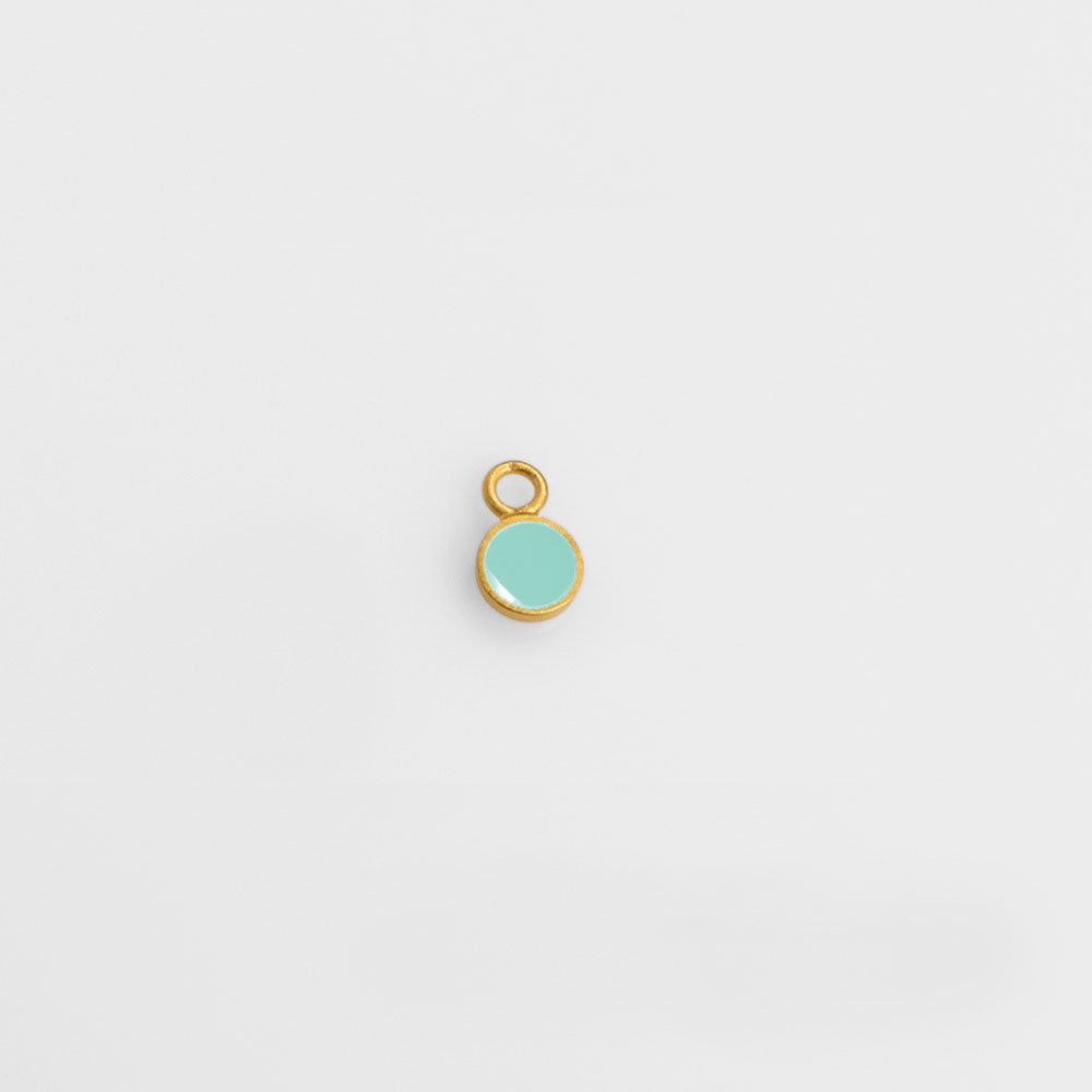 Palette XS hoop charm gold