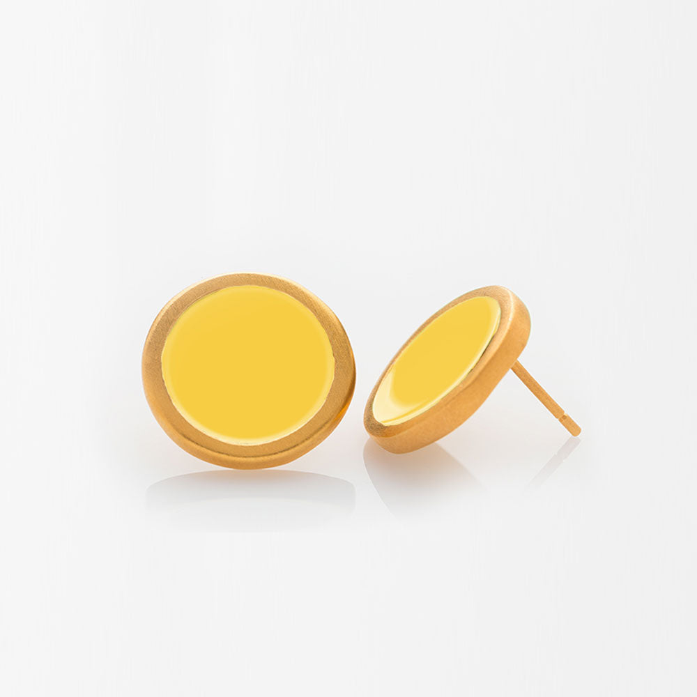 Palette L σκουλαρίκια χρυσό Shamelessly Yellow