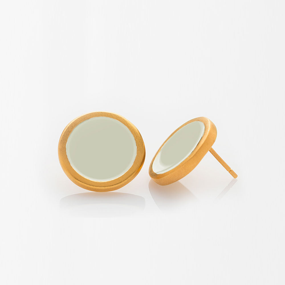 Palette L earrings gold