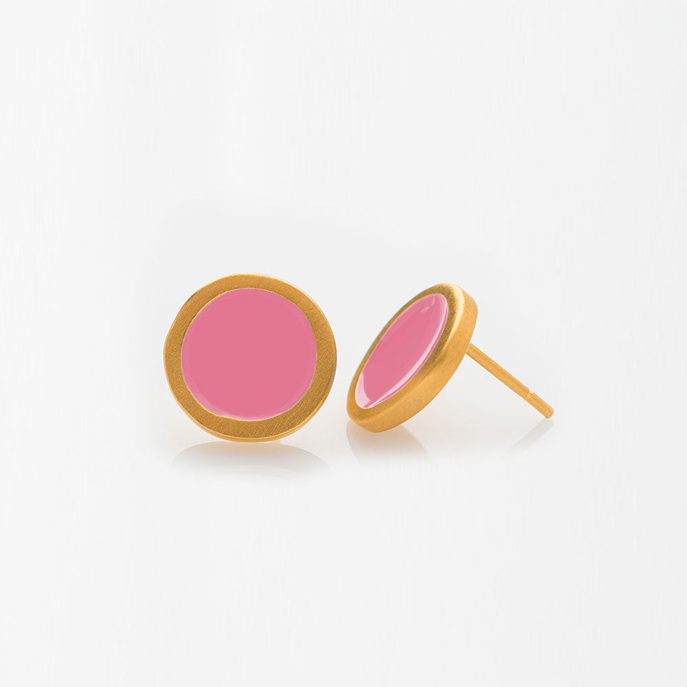 Palette S earrings gold