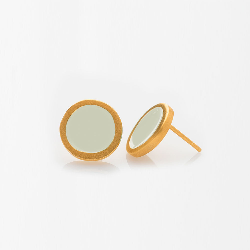 Palette S earrings gold