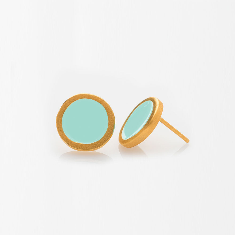 Palette S earrings gold