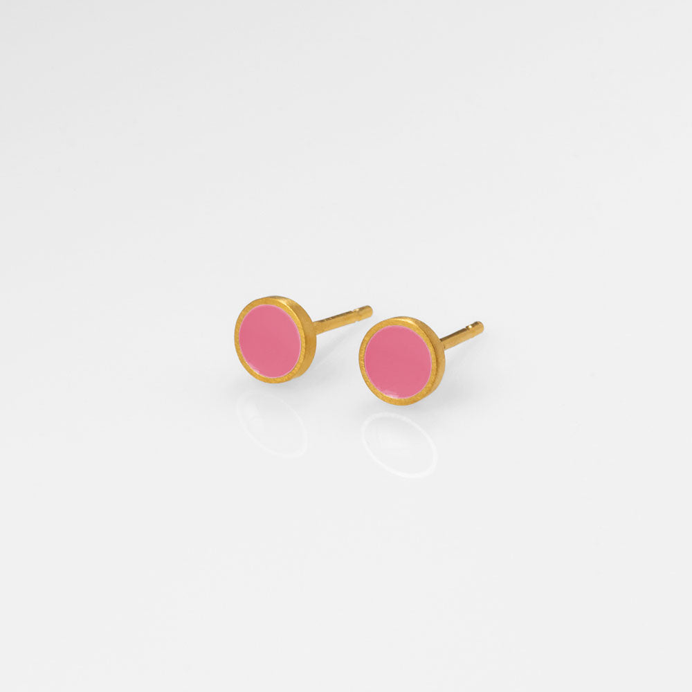 Palette XS σκουλαρίκια χρυσό Too Much Fuchsia